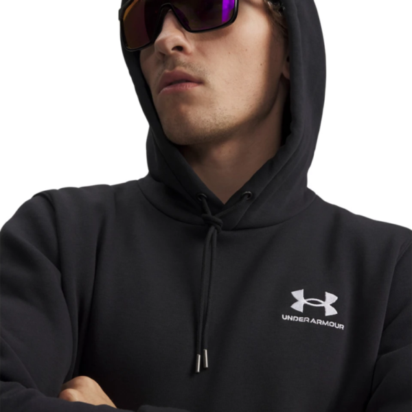 Under Armour Hoodie Fleece Blk Mn