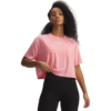 UNDER2606266 Under Armour Tshirt Crop Pin Wm