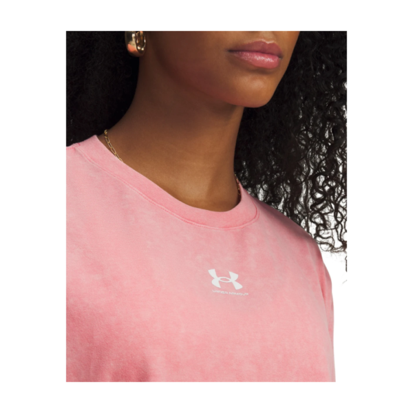 UNDER2606268 Under Armour Tshirt Crop Pin Wm