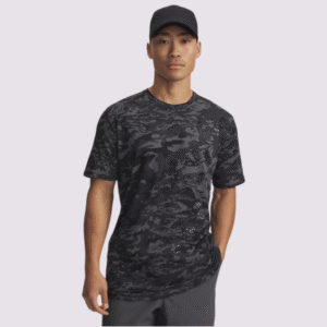 Under Armour Tshirt Camu Blk Mn