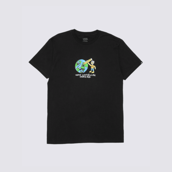 Vans Tshirt Creative Dep Blk Mn
