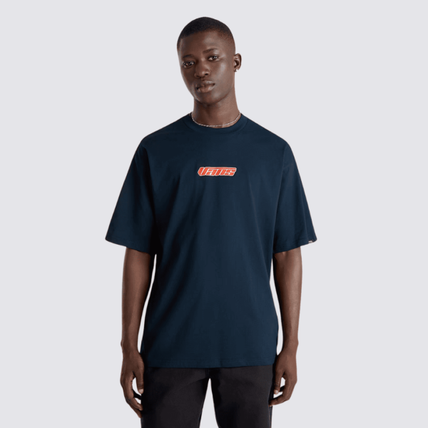 Vans Tshirt Retro Hook Blu Mn