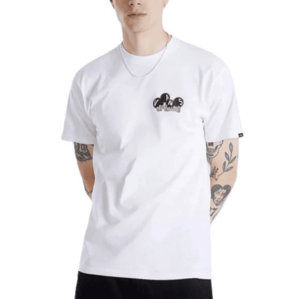 Vans Tshirt Scutte Whi Mn
