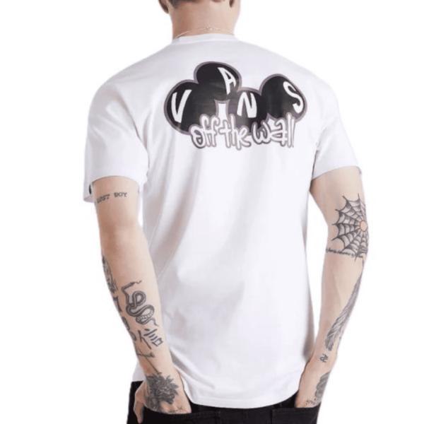 Vans Tshirt Scutte Whi Mn