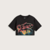 Vans Crop T-Shirt Blk Wm
