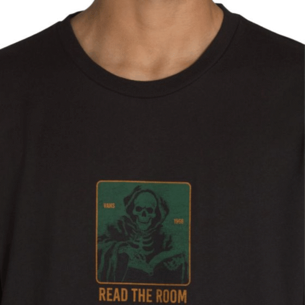 Vans Tshirt Read The Room Blk Mn