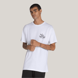 Vans Tshirt Good Times 66 Whi Mn