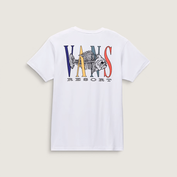 Vans Tshirt Resort Whi Mn